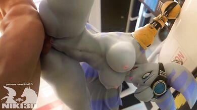 Muff Diving with the Furries: A Niki3d Experience