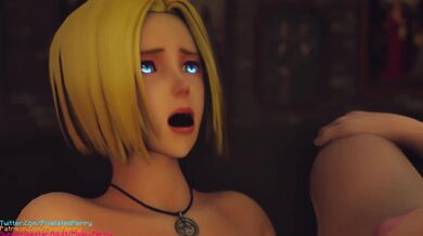 Cumming All Over Blue Mary and Shermie's Faces!