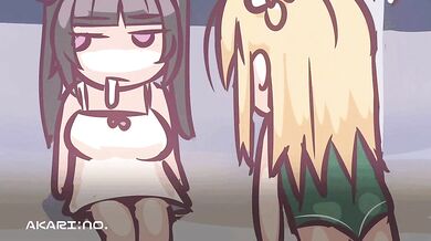 Futa Summer [Thick Thighs and Chubby Cheeks]