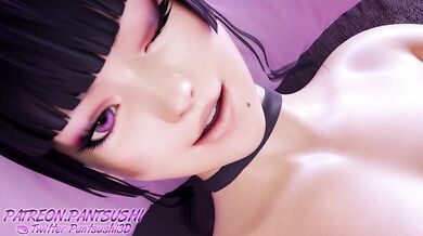 Fucking Nyotengu's Pantsu in her Bed