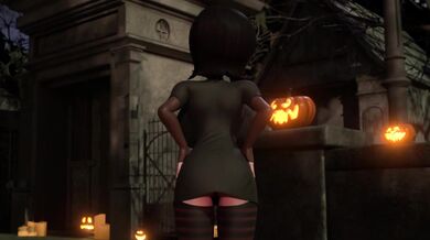 Happy Halloween could be rewritten as Trick or Treat or Sexy Witches and Naughty Ghouls.