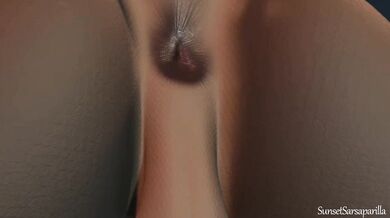 Busty dragoness devours knight's butt in wild anal romp!