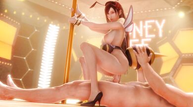Tifa's Amorous Adventure with the Naughty Noname55 and Her Honey Bees