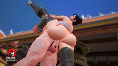 Chun-li's Sexy Post-Fight Celebration