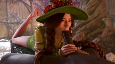 Mirabel Blows Black Dick in 4K HD!