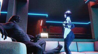 Cortana's Naughty Lapdance