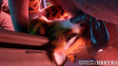 - Alex Fellates a Bear's Throat Till It Spurts