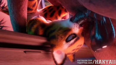 - Alex Fellates a Bear's Throat Till It Spurts