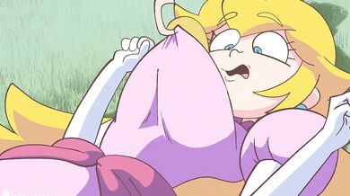 Titties of the Mushroom Kingdom's Royalty Exposed! [InkCums]