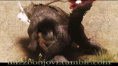 Deep Throat Porn Parody: The Erotic Adventures of Lara Croft in the Land of Skyrim with Missy and Bon Jovi