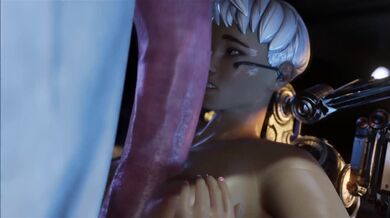 Wild and Horny Valkyrie Gets Her Tits Fucked Hard by a Rough Stallion [the Bartender]