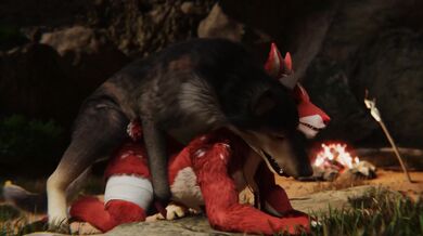 Furry Fuckers: Wolf and Fox Get It On