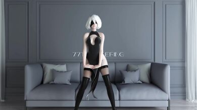 Fucking 2B's Hot Hip Moves