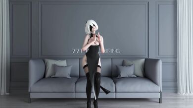 Fucking 2B's Hot Hip Moves