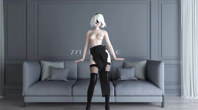 Fucking 2B's Hot Hip Moves