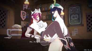 Rosaria's Hot Interracial Threesome with Venti and the Pool Boy