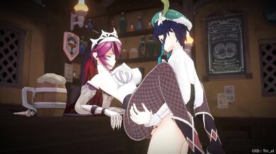 Rosaria's Hot Interracial Threesome with Venti and the Pool Boy