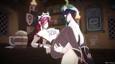 Rosaria's Hot Interracial Threesome with Venti and the Pool Boy