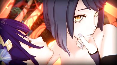 Raiden & Sara's Anal Creampie Adventure in Hilichurly 4K