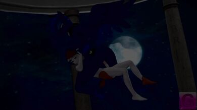 Lunatic Lesbian Lust: Princess Luna's Anal Debut