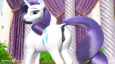 Busty Unicorn Rides Cock