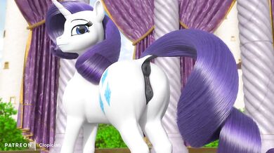 Busty Unicorn Rides Cock