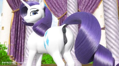 Busty Unicorn Rides Cock