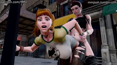 Bria and Rose share a steamy morning coffee session with multiple orgasms - MMJ