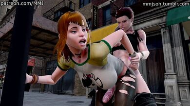 Bria and Rose share a steamy morning coffee session with multiple orgasms - MMJ