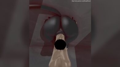 Furry Fucked in a Wall