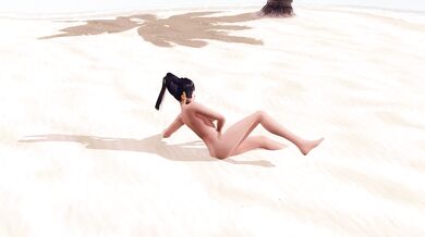 Nyotengu's Naughty Photoshoot: A Sexy Tribute to DOA5