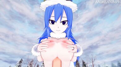 Juicy Juvia Locks Out Fairy Tail in Wet Pussy Orgy