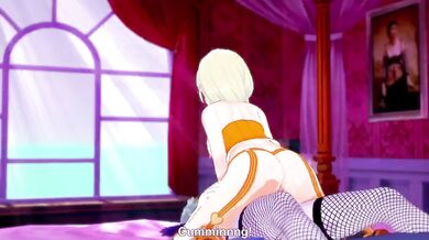 Futa Dragon Quest 11: Two Futanari Warriors Fysabel and Krystalinda's Epic Adventure