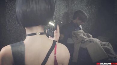 Asian Beauty Ada Wong Gets a Steamy Handjob in 26-Part SFM Series