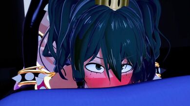 Deku's Female & Futanari Body Pile on Top of Horny Lady [XXX]