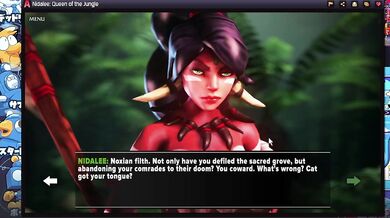 Jungle Fever: Nidalee's Wet and Wild Adventure