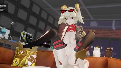 Ravishing Redhead Runs Riot in 'Burnice [Akt]'