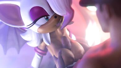 Sexual Temptation: Rouge's Big Breasts [rougenine]