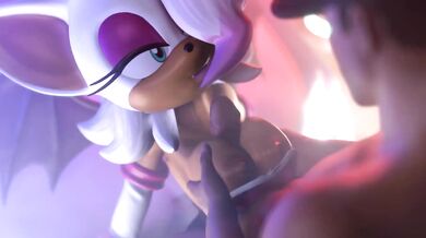 Sexual Temptation: Rouge's Big Breasts [rougenine]
