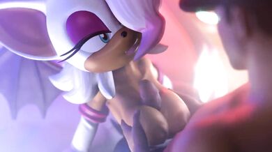 Sexual Temptation: Rouge's Big Breasts [rougenine]