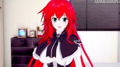 - Rebel High Schoolers - Rias Greymore's Cumplay