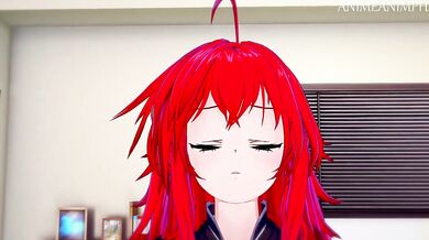 - Rebel High Schoolers - Rias Greymore's Cumplay