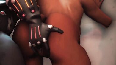 Fucking Pharah with Reaper's Cock - Adorable Detective Addict