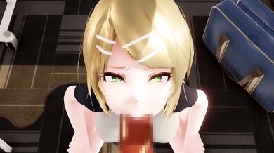 - Rin's Explosive Blowjob