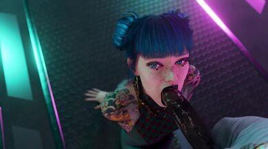 [4K] Naughty Cherry Poppin' - Black & White Pleasure Ride [Pewposterous]