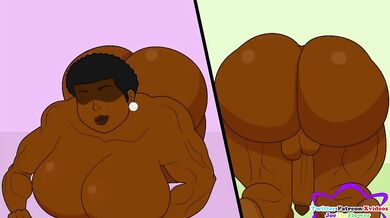 Anonymous chick flashes her booty