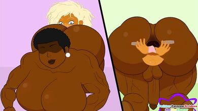 Anonymous chick flashes her booty