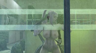 Sarah's Alien Fuckfest with the Xenomorph