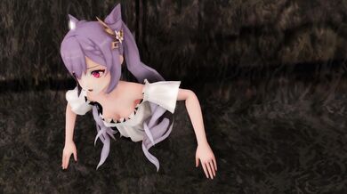 [Miaoshaquan] Keqing's tight pussy gets stuffed by a bug-eyed, hairy insect