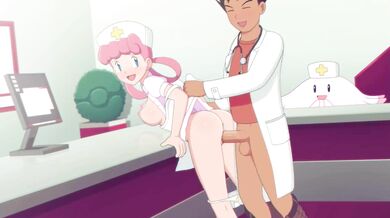 BDSM Playtime with Nurse Joy - Pounding and Screaming